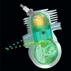 <b>Motor 2-MIX</b>
Mais economia, pois o consumo de combustível é reduzido em até 20% em relação a motores de dois tempos convencionais.