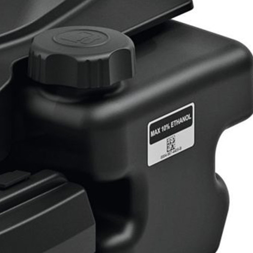 <b>TANQUE DE COMBUSTÍVEL</b>
Tanque resistente do RM 2 R com vedação protege a gasolina de contaminação e evita desperdícios por vazamento.